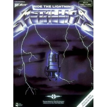 Play It Like It Is Metallica - Ride the Lightning Guitar Tablature Songbook Sheet Music Including Fade to Black Creeping Death and More Pla, (Paperback)