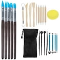 thumbnail image 1 of 1 Set of Clay Sculpting Tools Clay Scraping Carving Tool Clay Crafts Making Tools, 1 of 8