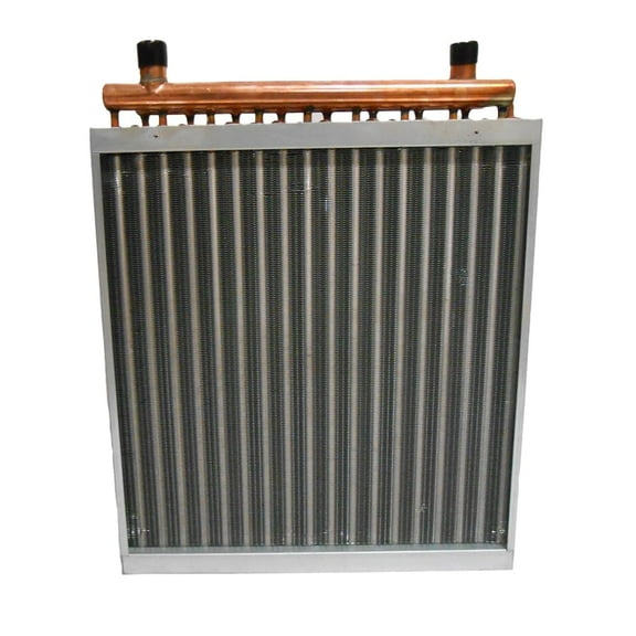 8x8 Water to Air Heat Exchanger Hot Water Coil Outdoor Wood Furnace