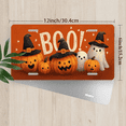 thumbnail image 2 of 1 Pcs 2D Flat License Plate Covers & Frames, Halloween For Decorative Front, Waterproof For Decoration Aluminum License Plate Covers & Frames Cover For Men Women, 12" X 6", 2 of 6