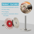 thumbnail image 4 of 10Pcs Stone Carving 40mm Blades,Mini Diamond Turbo Engraving Saw Blades,Metal Cutting Wheel (Wear-/ Type), 4 of 7