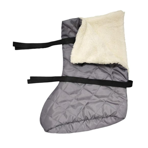 Protector de yeso para pierna, grueso, térmico, moderno, lavable. Pantalón corto gris