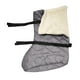 thumbnail image 1 of Protector de yeso para pierna, grueso, térmico, moderno, lavable. Pantalón corto gris, 1 of 8