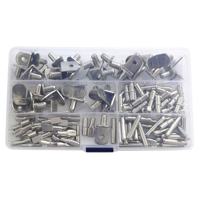 Kenally 120 unids/set hogar Hotel cocina estante soporte Pin sala de estar estantería tablero soporte clavija surtido Kit muebles Hardware Herramientas y ferretería