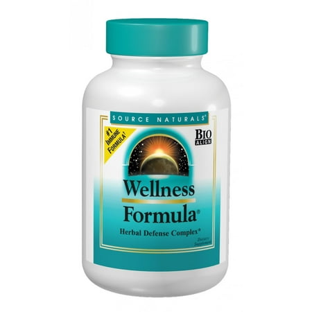 Source Naturals Wellness Formula, Herbal Defense Complex, 180 Tablets