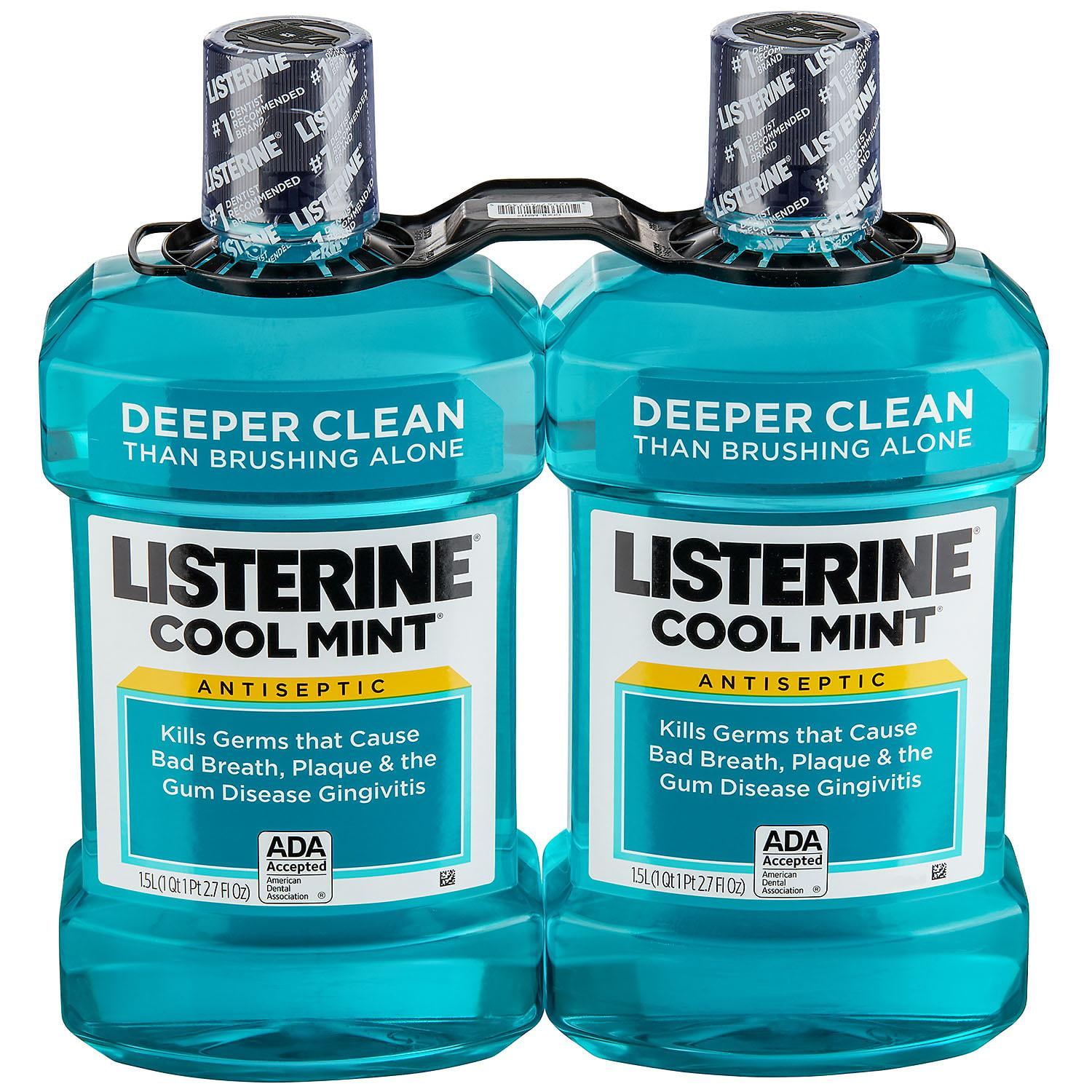 The Listerine CoolMint Antiseptic (1.5L, 2 pk.)