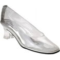 thumbnail image 2 of Cinderella Clear Classic Pumps Glass Slipper 2" Heels Prom Pageant Shoes, 2 of 2
