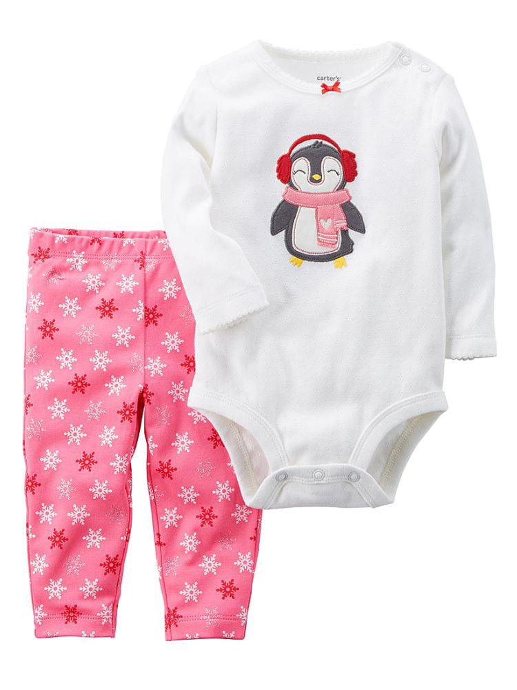 carter's penguin outfit