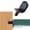 Antique Bronze+Black, variant on Clearance Under $1.44! 1PC Cabinet Shelf Holder, 6mm L-Shaped Support Pin with Rubber Sleeve, Metal, for Glass & Wood Shelves, (6mm, Antique Copper)