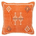 thumbnail image 2 of SAFAVIEH Pyrra Aztec Accent Pillow, 18" x 18", Orange, 2 of 3