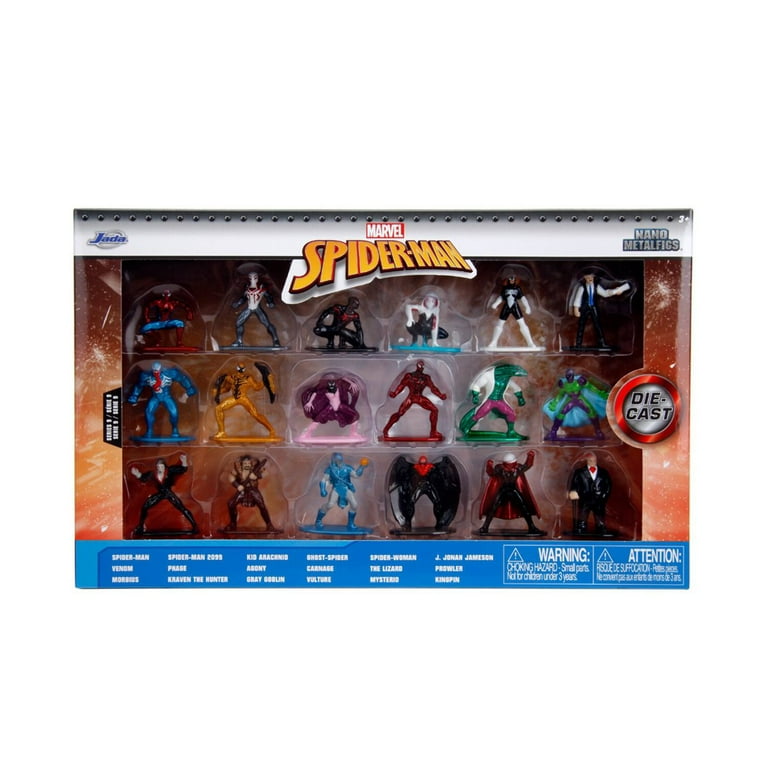 Marvel Spider-Man Action Hero Series 9 - Nano MetalFigs 18-Pack