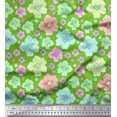 thumbnail image 1 of Soimoi Velvet Fabric Artistic Floral Decor Fabric Printed Yard 58 Inch Wide, 1 of 3