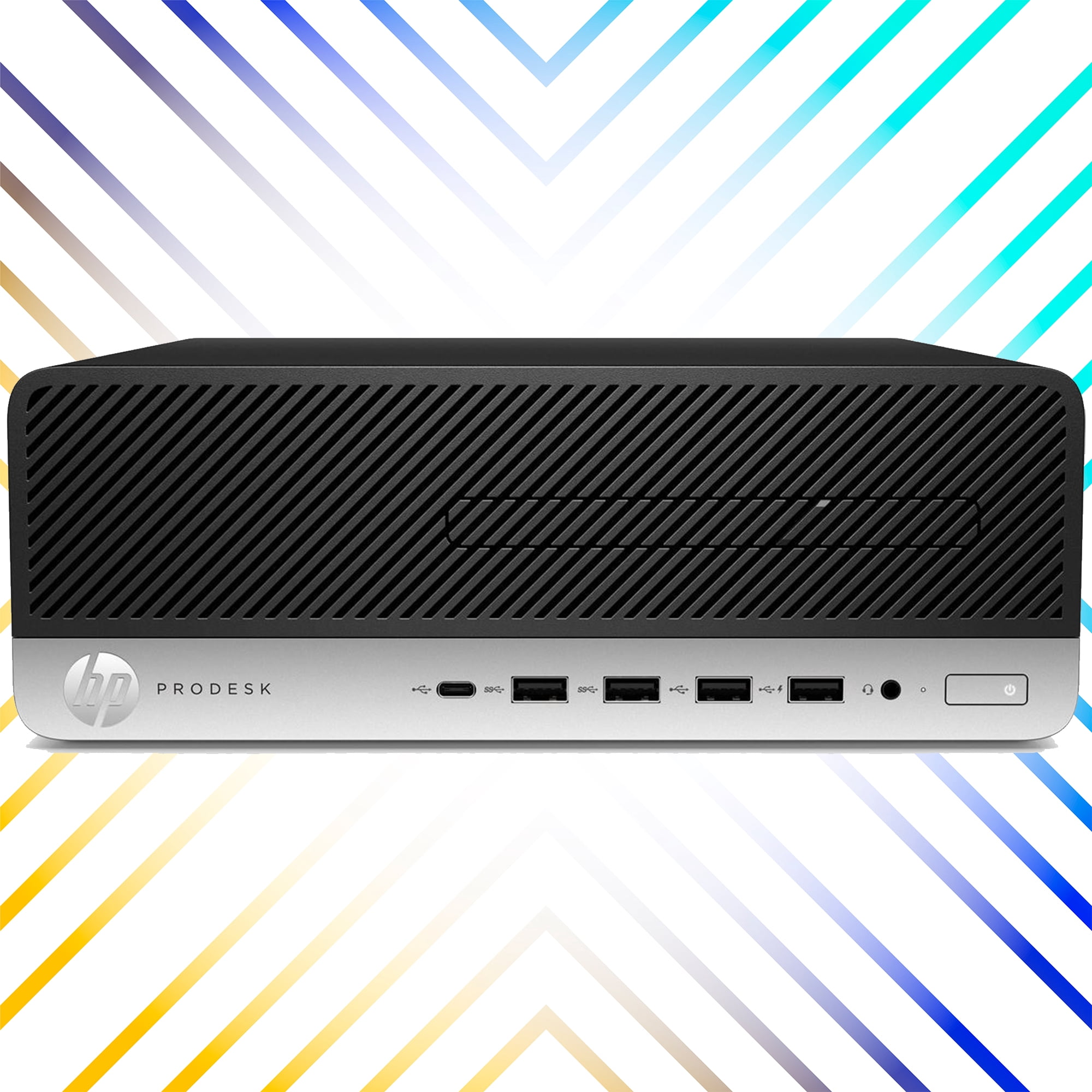 Restored HP ProDesk 600 G3 SFF Desktop Computer PC, Intel Core i5 up to 3.80 GHz, 8GB DDR4 RAM, 256GB SSD, Windows 10 Pro - (Refurbished)