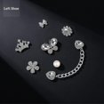 thumbnail image 2 of Charms Croco Designer Tendance pour Femmes et Filles, Pack de Charms Chaussures Bling avec Boutons, 16 Pcs, 2 of 5