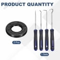 thumbnail image 3 of 2Pack Oil Seal, 25x50x7mm TC Nitrile Rubber Double Lip Cover with Hook Kit, 3 of 7