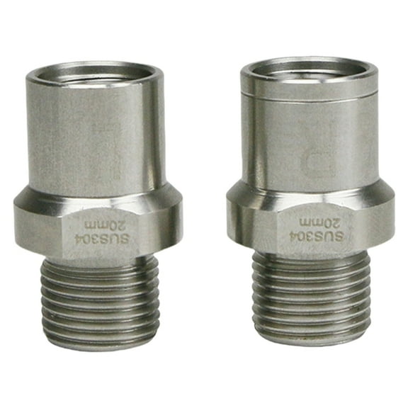 1pair Stainless Steel Bicycles Pedals Thread Converter Bearing Accessories for Cycling Enthusiasts and Bike Maintenances