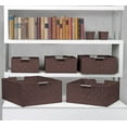 thumbnail image 5 of Sorbus Woven Storage Basket Set, Portable Side Handles, Set of 7, 5 of 7