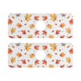 thumbnail image 7 of Yayeee Faucet Mat for Kitchen Sink 14.7" Diatomite Long Splash Guard Pad, Watercolor Autumn Leaves, 2 Pack, 7 of 7