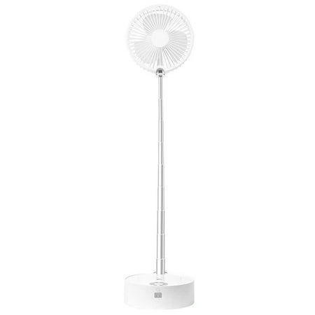 

Oscillating Fan Rechargeable Table Fan Quiet with Remote Night Light