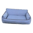 thumbnail image 1 of Sofá cama para gatos, condominio para gatos, lavable, decoración del hogar, cama antideslizante para perros en el exterior, sofá cama para mascotas Azul 56cmx47cmx23cm, 1 of 8