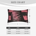 thumbnail image 4 of Daiia Graphic Seal On Stripes Bedding Waterproof Pillow Protector Zippered Queen – Bed Bug Proof Pillow Encasement-14"x20", 4 of 6