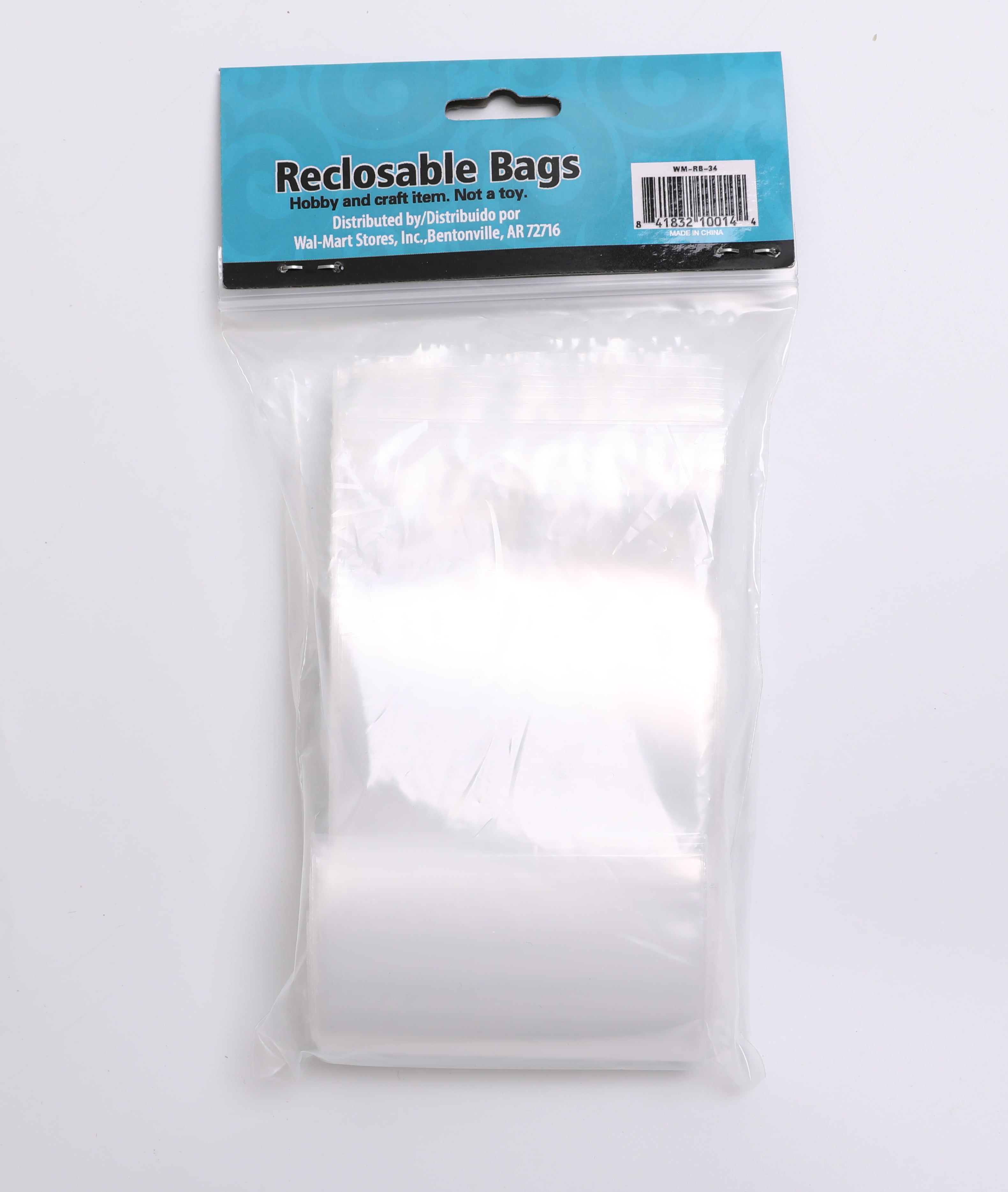 Glittery Gold, 3.5x6.3 100x Reclosable Front Clear Zip Lock Plastic Retail Packaging Bags Pouches with Hang Hole Self Sealing Zipper Poly Ziplock Baggies for Electronic Hardware Accessories 
