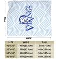 thumbnail image 3 of Berry College Logo Fleece Blanket, Very Soft Microfiber Flannel Blanket for Couch Warm and Cozy for All Seasons, 3 of 6