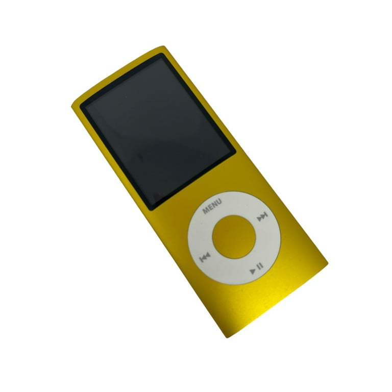 Restored Apple iPod Nano 4th Gen 8GB Yellow , MP3 Audio/Video Player, New Battery, Includes FREE case! (Refurbished) Restored Apple iPod Nano 4th Gen 8GB Yellow , MP3 Audio/Video Player, New Battery, Includes FREE case! (Refurbished)