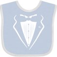 thumbnail image 3 of Inktastic Tuxedo Boys Baby Bib, 3 of 4