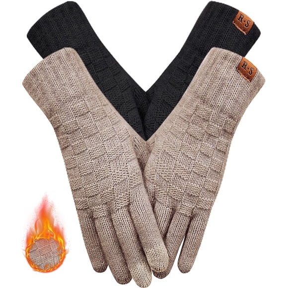 Guantes de Invierno REACH STAR para Mujer con Pantalla Táctil de 3 Dedos
