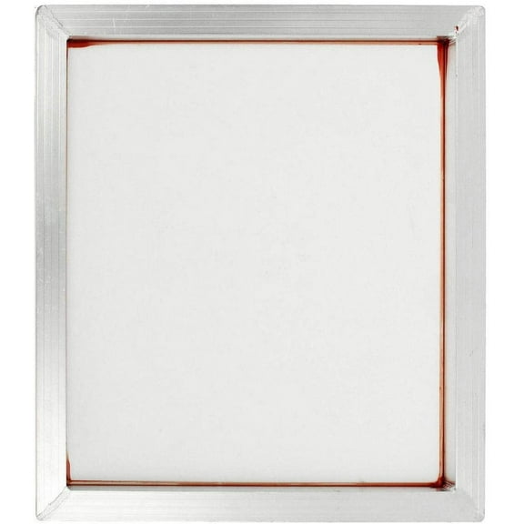 TECHTONGDA 6PCs 18"*20"Screen Printing Frame Mesh Pre-Stretched Aluminum Frame（White Mesh）