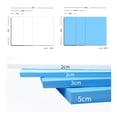 thumbnail image 1 of pitrice 2x Craft Board Foam Rectangle Blocks Kids DIY Landscape Polystyrene Boards Blank Crafting Scenery Building Scenic 30cmx20cmx3cm, 1 of 9