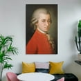 thumbnail image 6 of Austrian Classical Period Composers Wolfgang Amadeus Mozart Poster4 Wall Art Poster Gifts Bedroom Prints Home Decor Hanging Picture Canvas Painting Posters 12x18inch(30x45cm), 6 of 6