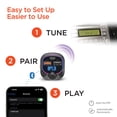 thumbnail image 4 of HyperGear IntelliCast Road FM Transmitter and Car Charger, Black, 15857, 15857, 4 of 7