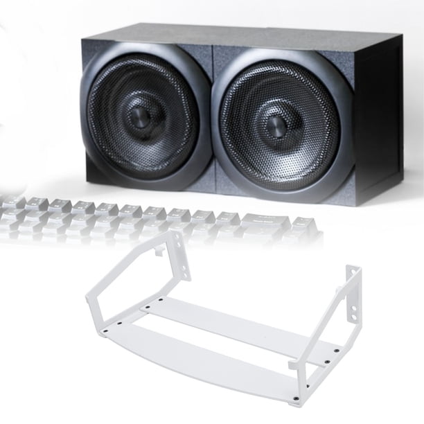 Soporte De Pared Para Altavoz Five, Soporte De Acero Inoxidable Con Kits De Instalación, Soporte Universal Para Altavoz, Soporta Hasta 35 Libras, Ahorro De Espacio