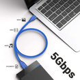 thumbnail image 5 of Cable USB macho A a Micro B de 1 m, 5 Gbps de alta velocidad, 5 of 5