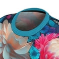 thumbnail image 6 of Beautiful Flower Amazing Colorful All Over Printed Women's Cut Sew T-shirt, 6 of 6