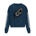 thumbnail image 3 of Sudadera sin capucha para hombre, cuello redondo, sudadera deportiva con estampado de fútbol, jersey de manga larga, blusa de poliéster para hombre, 3 of 4