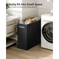 thumbnail image 6 of 3 Section, Extra Large Laundry Hamper with Lid, Dirty Clothes Hamper with Sturdy Handle, Large Laundry Basket Organizer for Laundry Room, Bedroom, Hampers for Laundry, 6 of 9