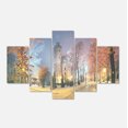 thumbnail image 2 of Mariinsky Garden in Yellow Tone - Landscape Photography Canvas Print, 2 of 3