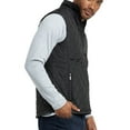 thumbnail image 3 of Men's Diamond Quilted Full Zip Puffer Vest, Black M, 1 Count, 1 Pack, 3 of 3