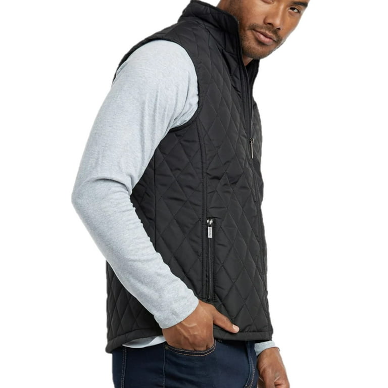 Black Diamond Quilted Vest