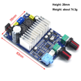 thumbnail image 4 of CA-3316A 100W Mono Professional Stereo Class D Digital TPA3116 Home Subwoofer Amplifier Board Receivers Amplifiers, 4 of 6