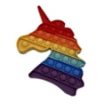 thumbnail image 2 of HDTech Rainbow Unicorn Shape Push Pop Bubble Sensory Fidget Toy for Kids, 2 of 5