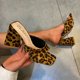 thumbnail image 4 of Amzcrzy Zapatos de mujer,Zapatos de mujer,Zapatillas de mujer, Sandalias de tacón alto con tacón grueso y minimalistas con estampado de leopardo para mujer Sandalias Mujer Zapatillas De Casa, 4 of 8