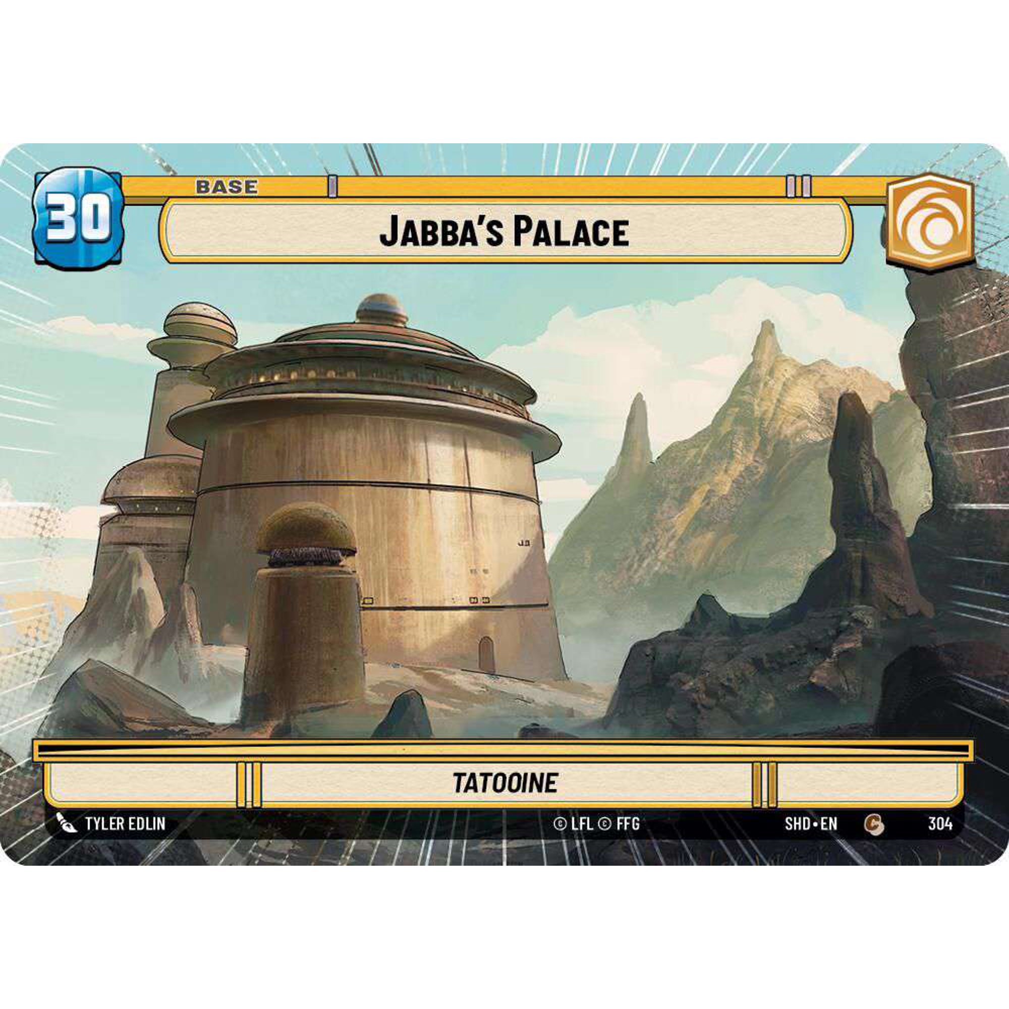 Star Wars: Unlimited Shadows of the Galaxy Common Jabba s Palace // Experience #304 // T03 (Hyperspace)