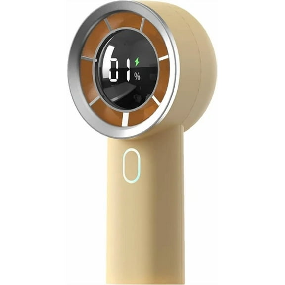 Powerful Handheld Fan Mini Small Portable Pocket Fan Display Electricity In Real