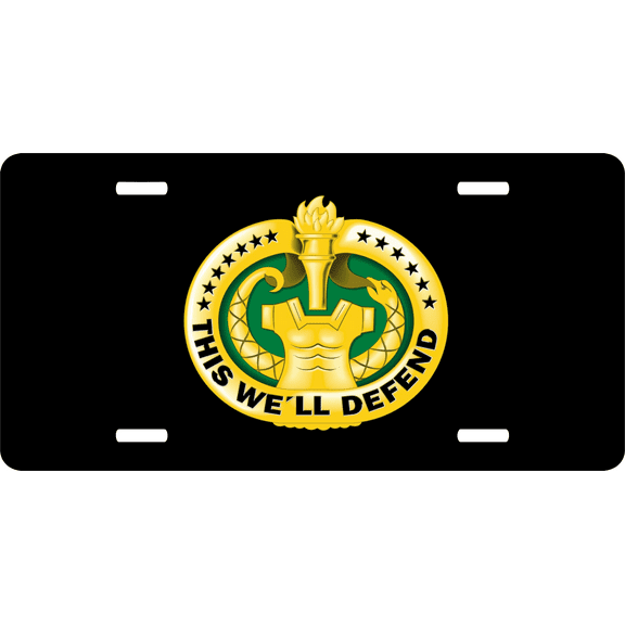 Army Drill Sergeant License Plate