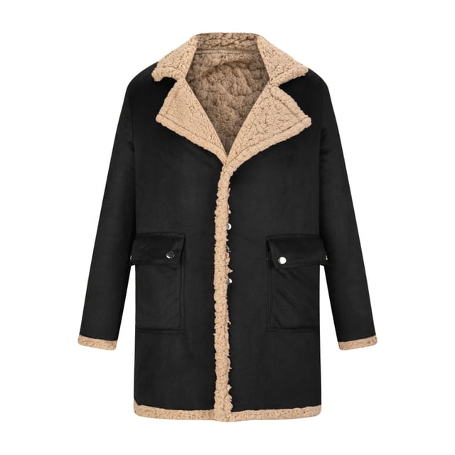 Chaqueta de cuero para hombre, chaqueta de cuero de piel de motocicleta Punk con cuello levantado a la moda, prendas de vestir y chaquetas informales sin capucha de manga larga Pompotops oipoqjl37888