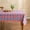 Red and Blue Plaid, variant on Waterproof Gingham Tablecloth, Checkered Fabric Table Cover for Kitchen Dining, Black & White Plaid Table Cloth, Rectangle Table Cloth for Indoor Outdoor Use, W60 x L84 in